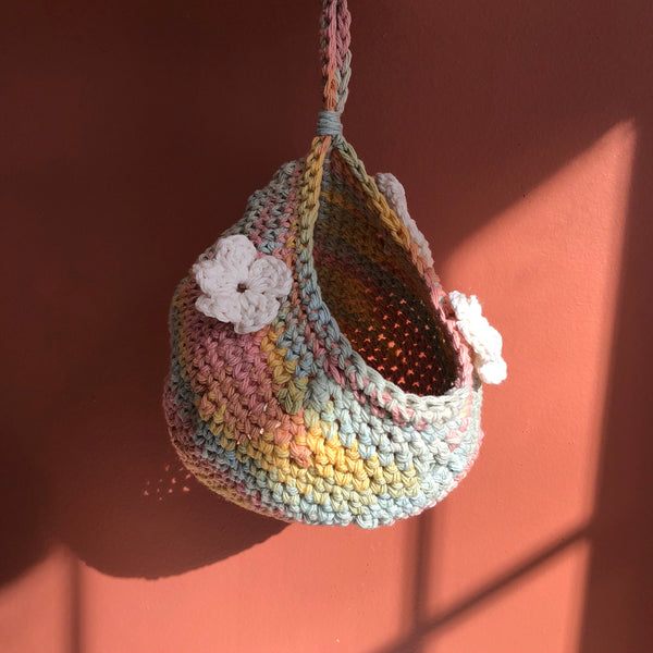 Hippy Dippy Floral Crochet Critter Pod