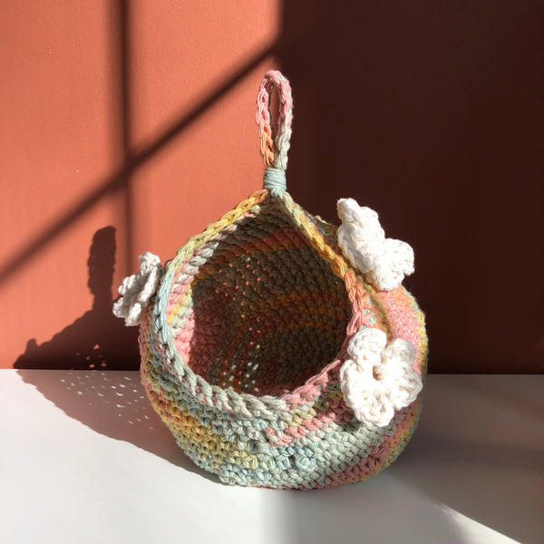 Hippy Dippy Floral Crochet Critter Pod