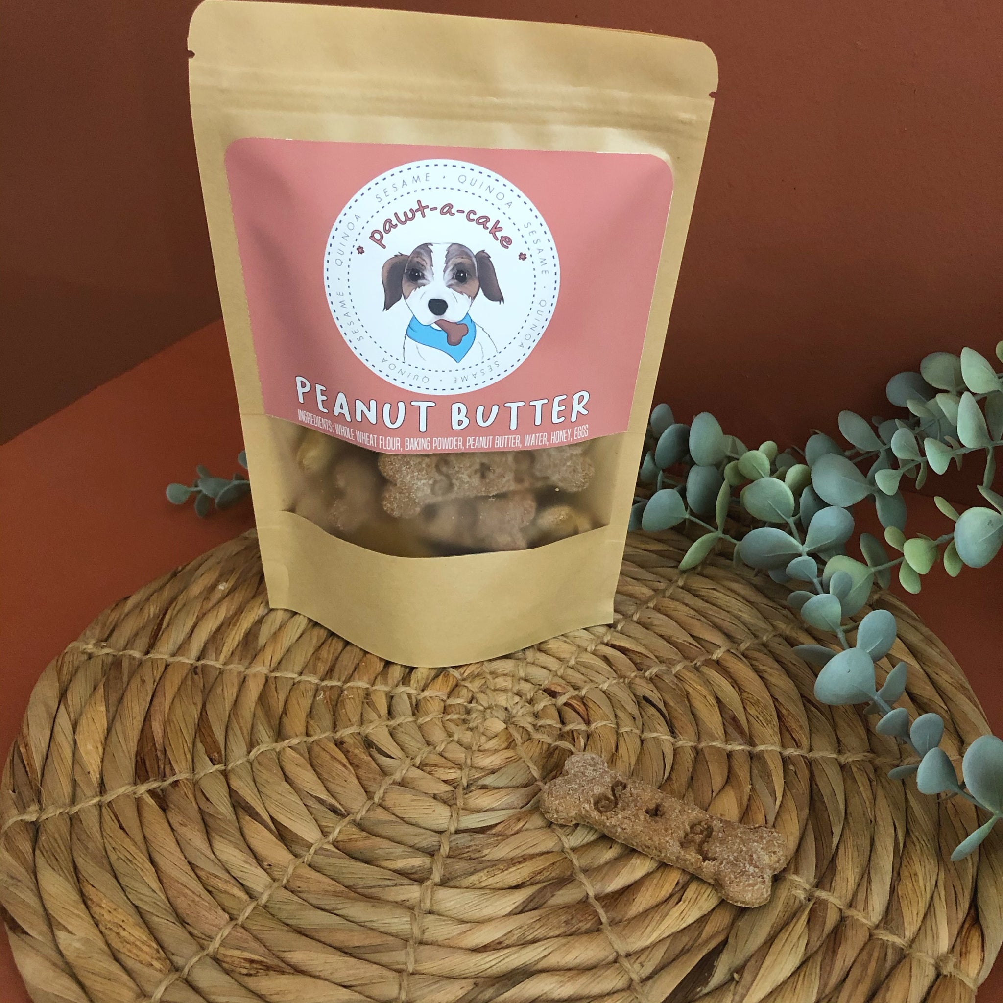 Natural Peanut Butter Dog Treats