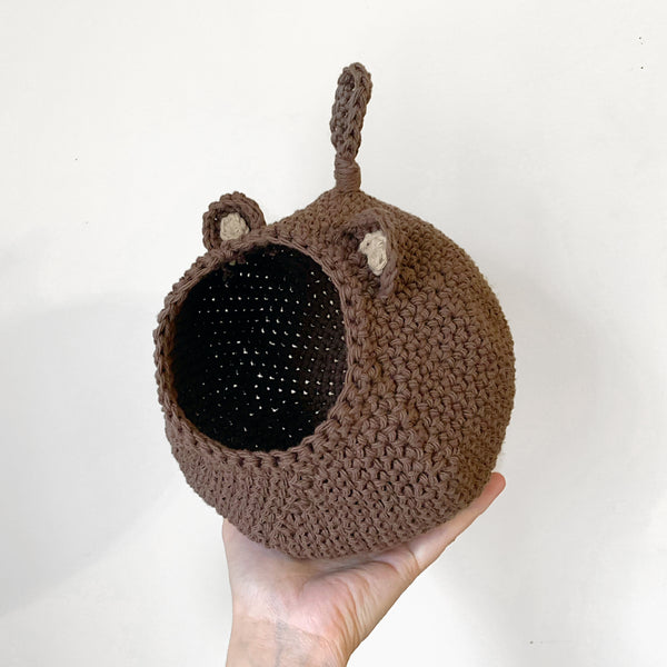 Bear Crochet Critter Pod