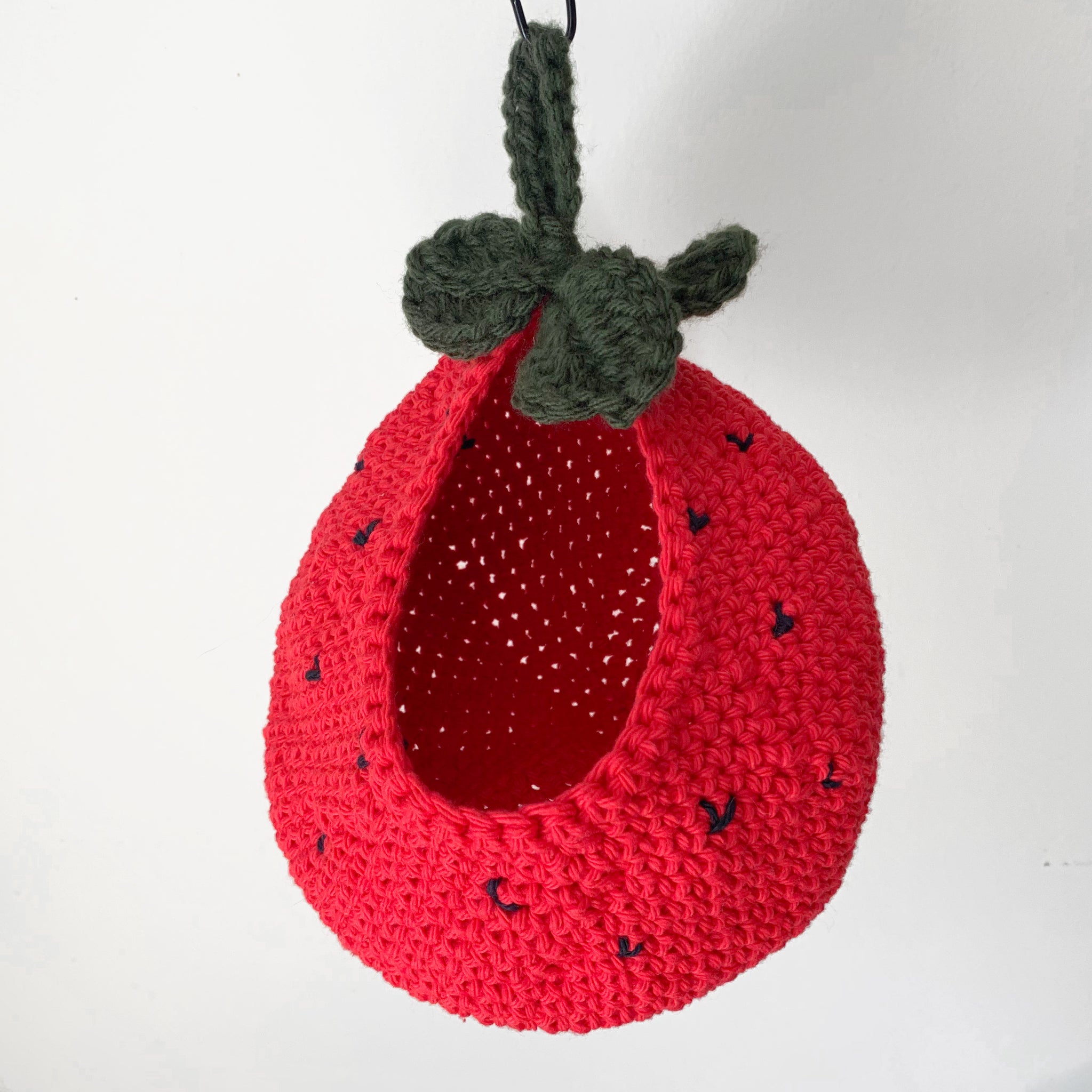 Strawberry Crochet Critter Pod