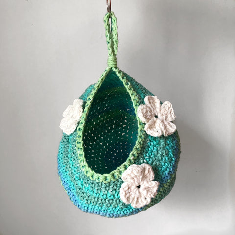 Tie Dye Floral Crochet Critter Pod