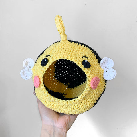 Bumble Bee Crochet Critter Pod