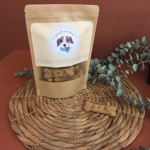 Natural Peanut Butter Banana Dog Treats