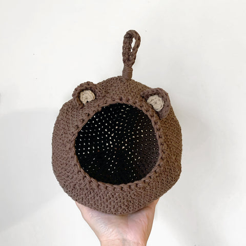 Bear Crochet Critter Pod