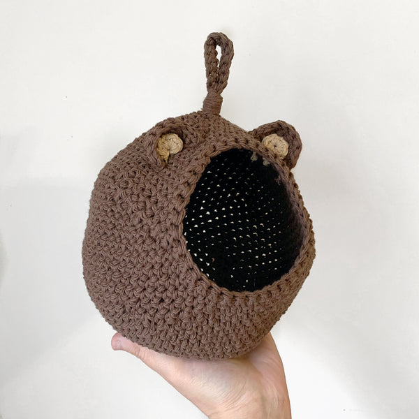 Bear Crochet Critter Pod